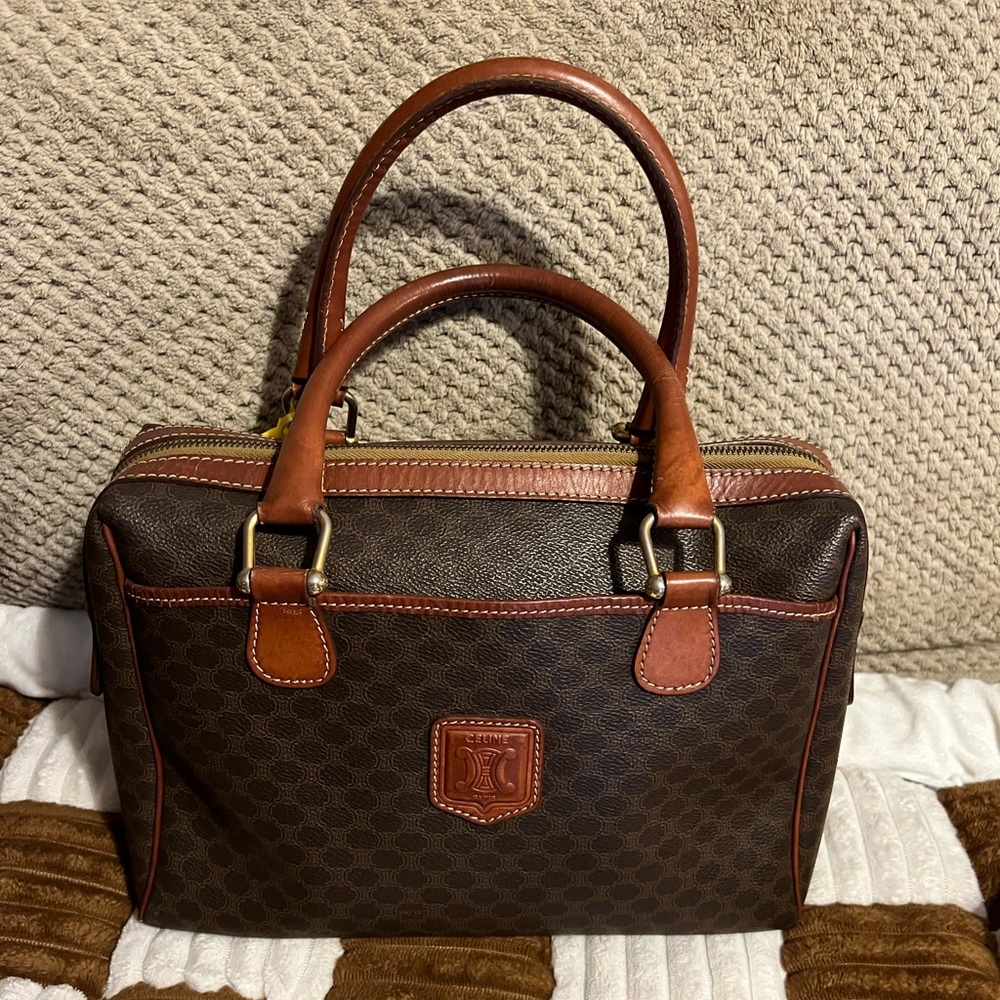 Celine Vintage Macadam Boston